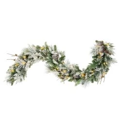Wholesale ✔️ Haute Décor 6ft. Pre-Lit LED Snowfall Creek Garland by Haute Decor ⌛ -Haute Decor Sales Store D330223S 3