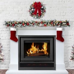 Wholesale ✔️ Haute Décor 6ft. Pre-Lit LED Snowfall Creek Garland by Haute Decor ⌛ -Haute Decor Sales Store D330223S 4