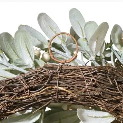 Hot Sale ❤️ Haute Decor 22" Cream Crescent Hydrangea Wreath ✨ -Haute Decor Sales Store D348949S 3