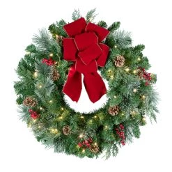 Flash Sale ๐ Haute Decor 24" Classic LED Wreath โ