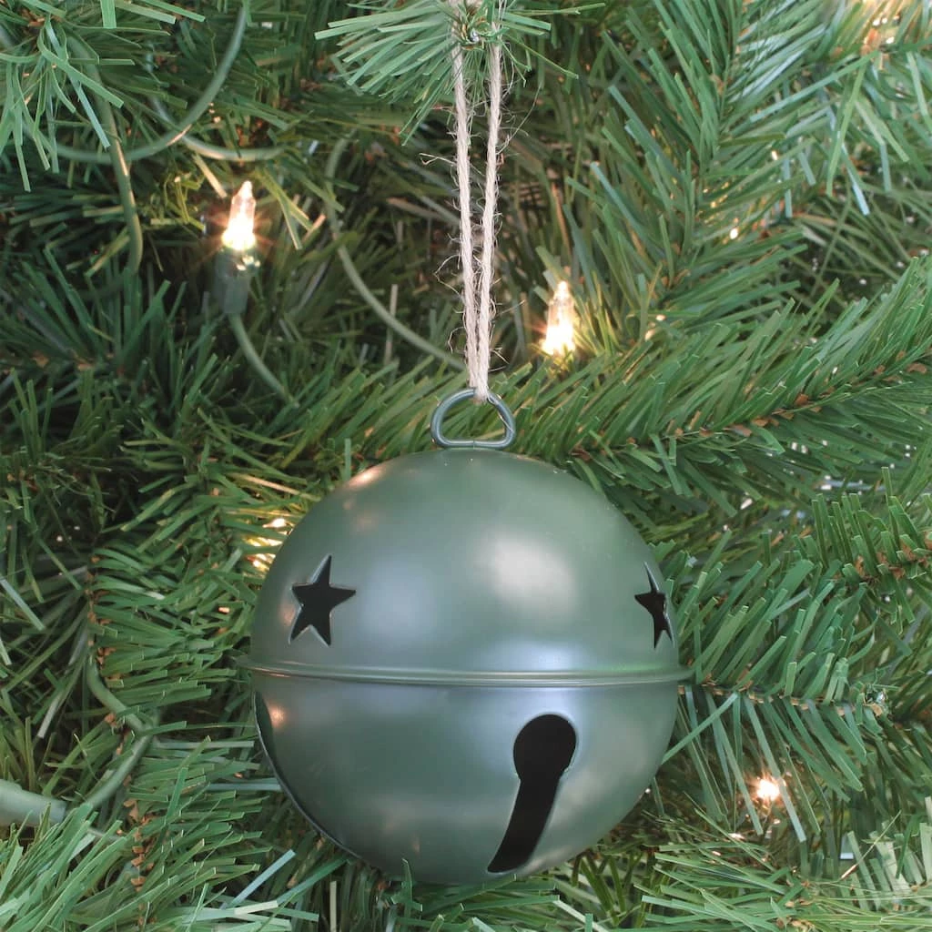 Cheap βοΈ Haute Decor 6ct. 3.5" Green Jingle Bell Ornaments π€© 2 Cheap βοΈ Haute Decor 6ct. 3.5" Green Jingle Bell Ornaments π€© - Image 2