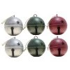 Brand new 💯 Haute Decor 6ct. 3.5" Assorted Jingle Bell Ornaments 🌟