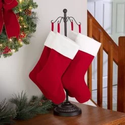 Discount ❤️ Haute Decor Black Adjustable Stocking Tree 😍 -Haute Decor Sales Store D349373S 4