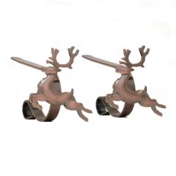 Cheapest 🛒 Original MantleClip® Oil-Rubbed Bronze Reindeer Icons Stocking Holders, 2ct. by Haute Decor 😉