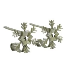 Cheap ✨ Original MantleClip® Antique Brass Snowflake Icons Stocking Holders, 2ct. by Haute Decor 🥰