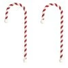Best Pirce ❤️ Haute Decor Classic 🍬 Candy Cane Stocking Holders, 2ct. 🔔