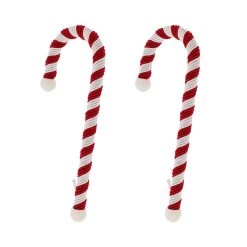 Best deal 👍 Haute Decor Large 🍬 Candy Cane Stocking Holders, 2ct. 🎉