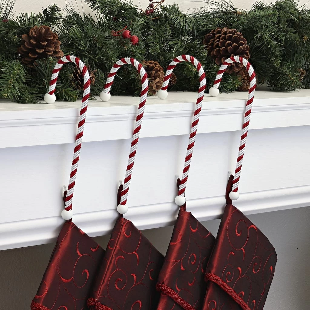 Best Sale π₯ Haute Decor Classic π¬ Candy Cane Stocking Holders, 4ct. π 2 Best Sale π₯ Haute Decor Classic π¬ Candy Cane Stocking Holders, 4ct. π - Image 2