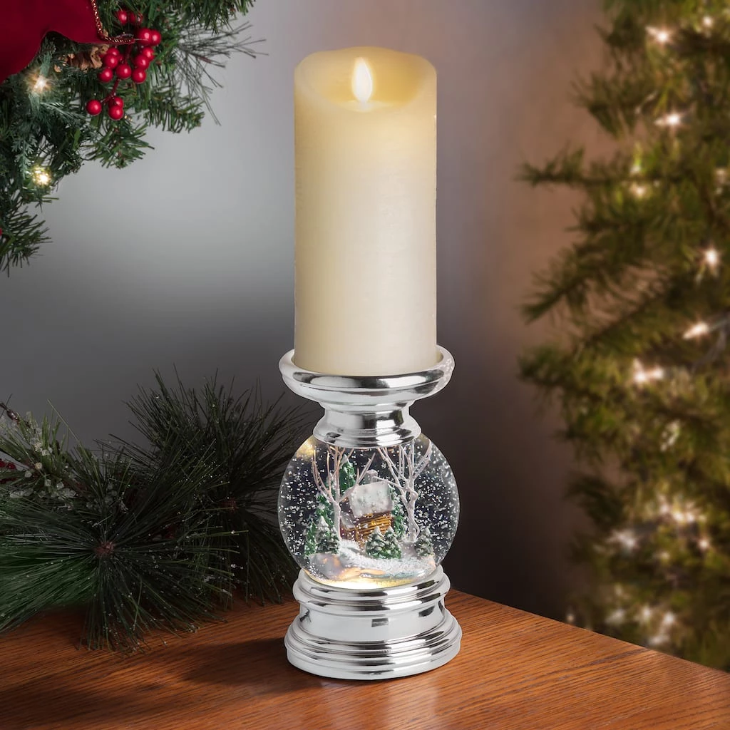 Coupon ๐ Haute Decor Snowburst™ Log Cabin ๐ Christmas Snow Globe Candle Holder ๐ 2 Coupon ๐ Haute Decor Snowburst™ Log Cabin ๐ Christmas Snow Globe Candle Holder ๐ - Image 2