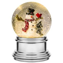New ✔️ Haute Decor Snowburst™ Animated Snowman 🎁 Christmas Snow Globe 😍