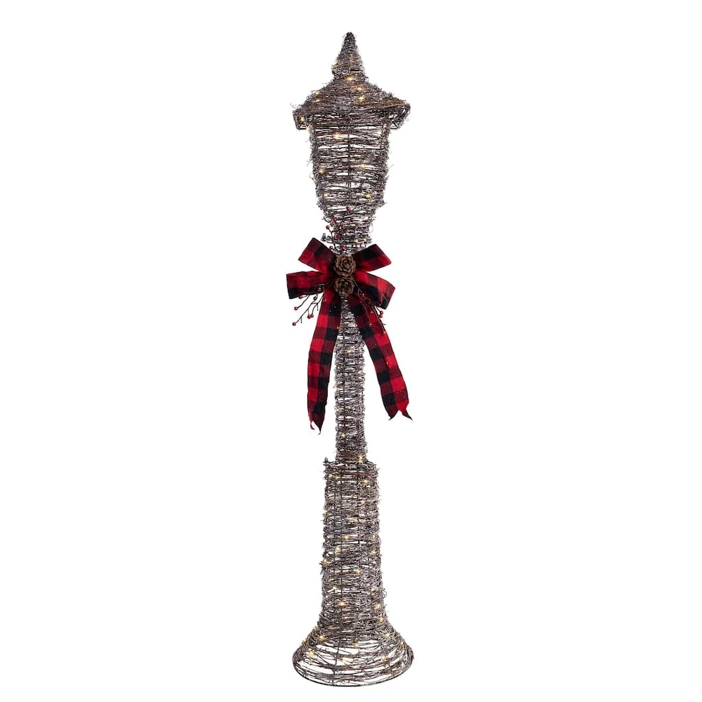 Flash Sale ๐ 60" Rattan ๐ Christmas Lamppost by Haute Decor ๐ฅ 2 Flash Sale ๐ 60" Rattan ๐ Christmas Lamppost by Haute Decor ๐ฅ - Image 2