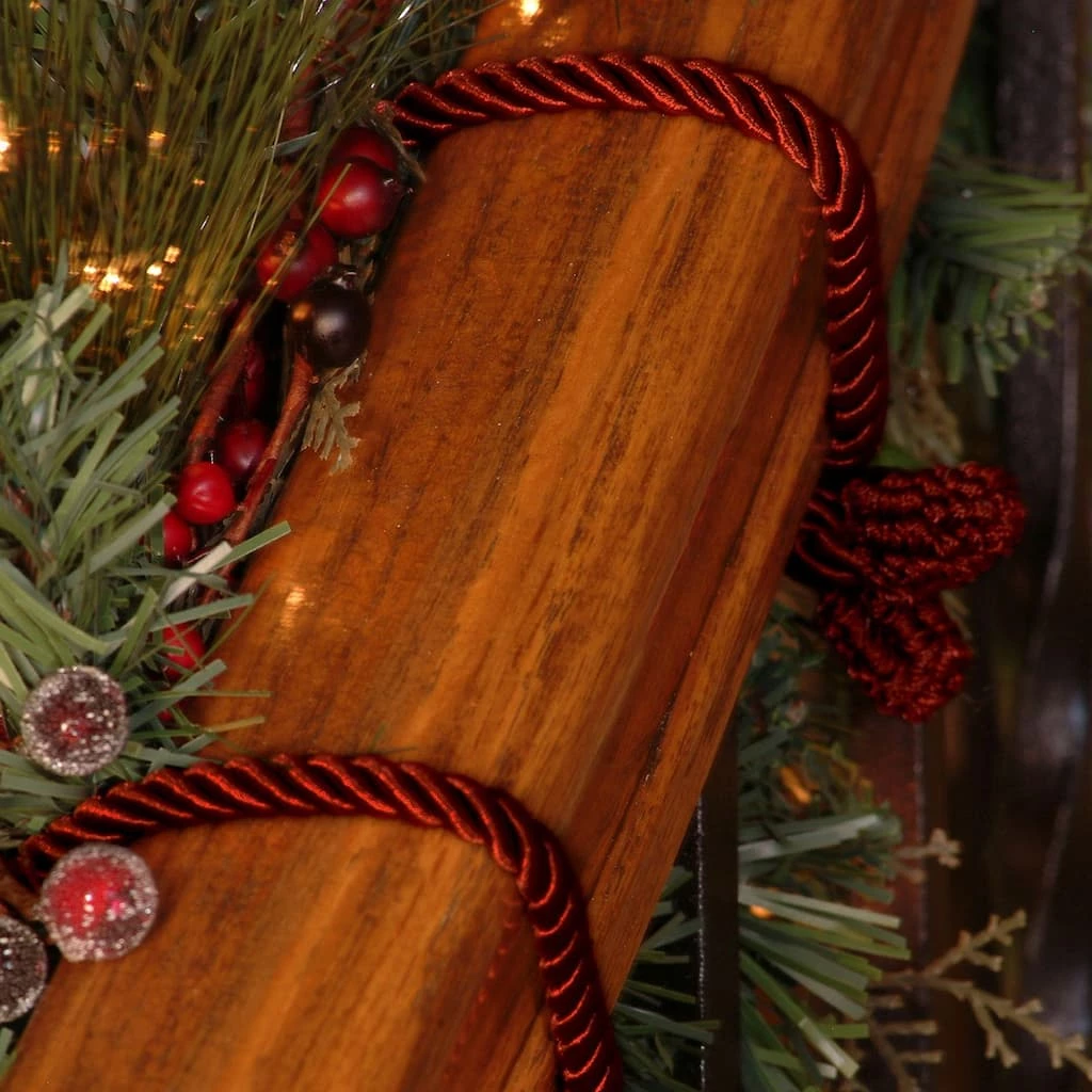 Flash Sale π Haute Decor 20" Burgundy Decorative Twist Ties, 6ct. π― 2 Flash Sale π Haute Decor 20" Burgundy Decorative Twist Ties, 6ct. π― - Image 2