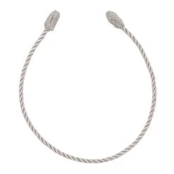 Best Pirce ❤️ Haute Decor 20" Silver Decorative Twist Ties, 6ct. ⭐