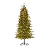 Hot Sale 🥰 Haute Decor 7ft. Pre-Lit Asheville Artificial ❄ Christmas Tree, Warm White LED Lights ✔️