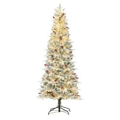 Buy 🌟 Haute Decor 7ft. Pre-Lit Lexington Fir Artificial 🔔 Christmas Tree, Warm White LED Lights 😀