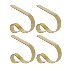 Best Pirce 👍 Haute Decor Brass MantleClip Jr., 4ct. 👏