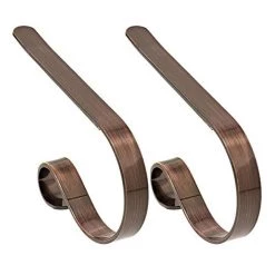Outlet 😀 Original MantleClip® Oil-Rubbed Bronze Stocking Holders, 2ct. by Haute Decor ✨