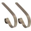 Flash Sale 🥰 Original MantleClip® Pewter Stocking Holders, 2ct. by Haute Decor 🌟