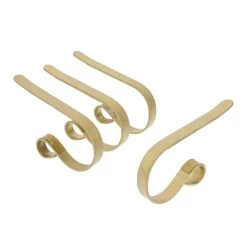 Cheap ✨ Original MantleClip® Textured Gold Stocking Holders, 4ct. by Haute Decor 😀