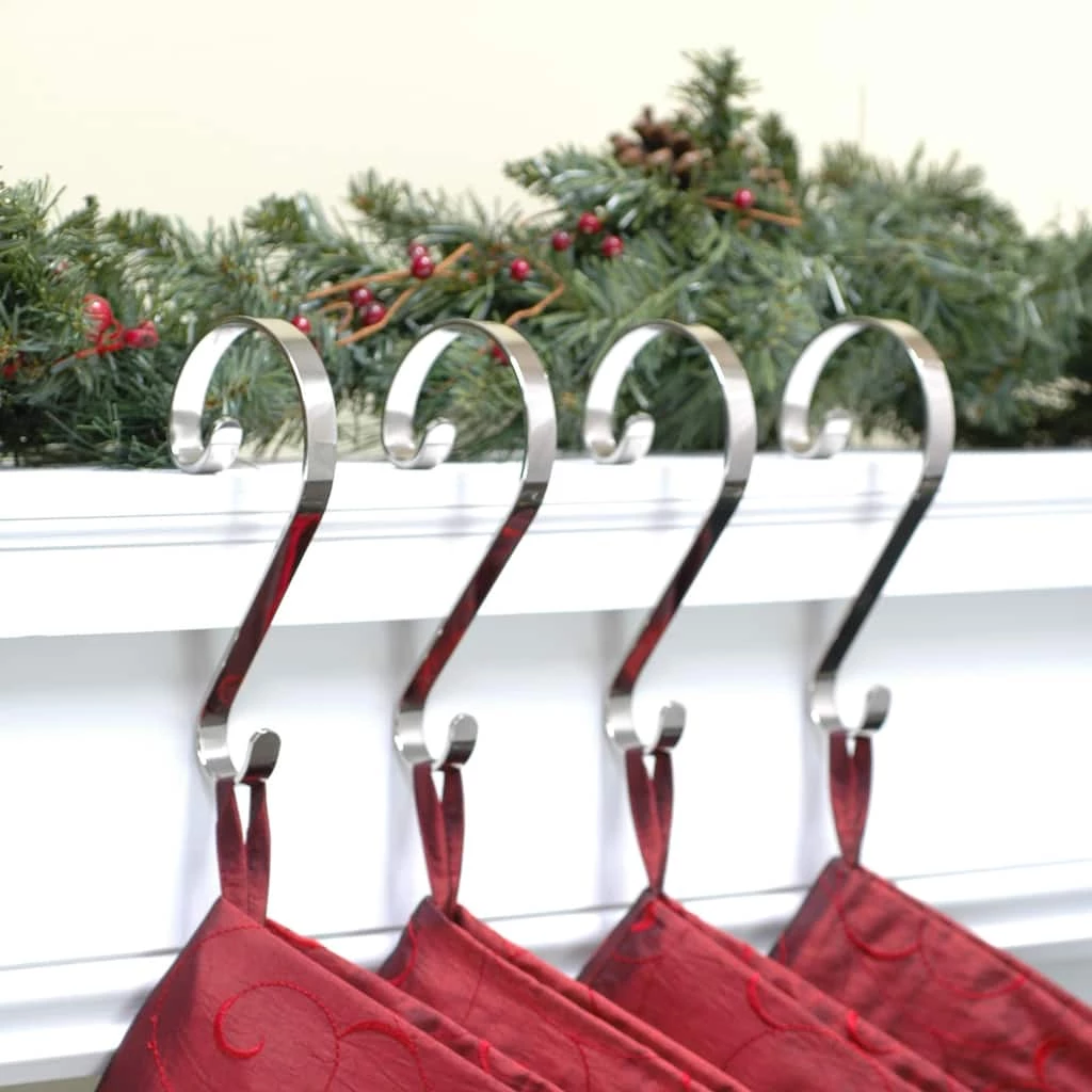 Best reviews of π Haute Decor Stocking Scroll® Silver Stocking Holders, 4ct. β 2 Best reviews of π Haute Decor Stocking Scroll® Silver Stocking Holders, 4ct. β - Image 2