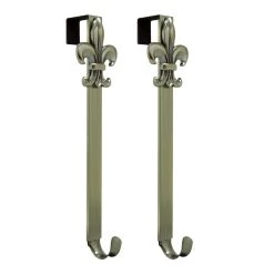 Promo ✨ Haute Decor Fleur De Lis Adjustable Wreath Hangers, 2ct. 🛒