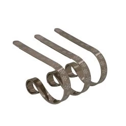 Deals 🔔 Original MantleClip® Silver Snowflake Stocking Holders, 3ct. by Haute Decor 😍