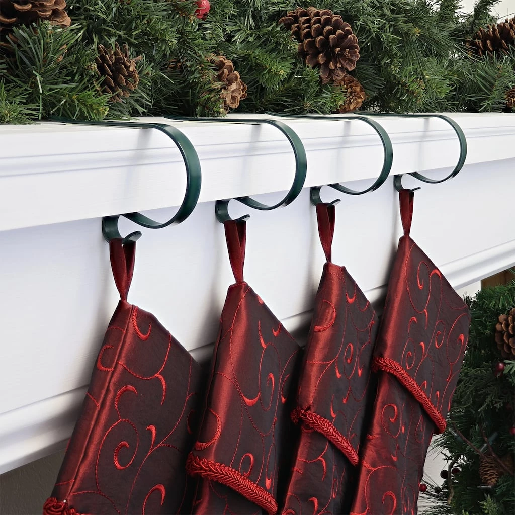 Deals π Original MantleClip® Hunter Green Stocking Holders, 4ct. by Haute Decor π 2 Deals π Original MantleClip® Hunter Green Stocking Holders, 4ct. by Haute Decor π - Image 2