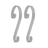 Brand new 🧨 Haute Decor Stocking Scrolls® Real Galvanized Stocking Holders, 2ct. 😍
