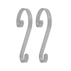 Brand new 🧨 Haute Decor Stocking Scrolls® Real Galvanized Stocking Holders, 2ct. 😍