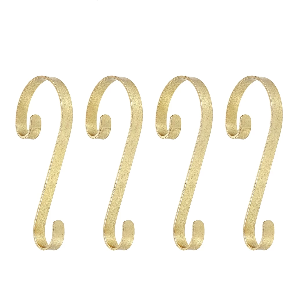 Best Sale ๐ Haute Decor Stocking Scrolls® Glimmer Gold Stocking Holders, 4ct. โ๏ธ 1 Best Sale ๐ Haute Decor Stocking Scrolls® Glimmer Gold Stocking Holders, 4ct. โ๏ธ