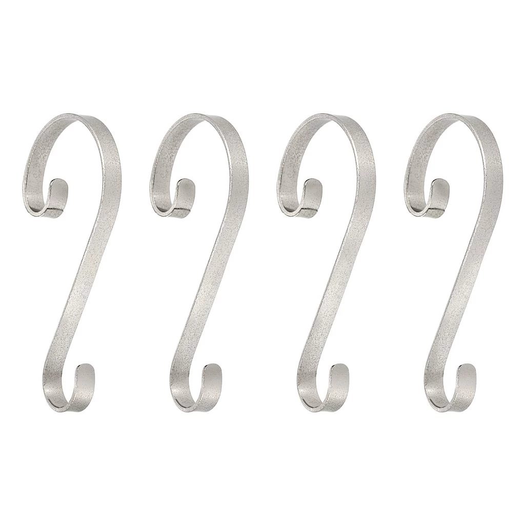 Brand new β Haute Decor Stocking Scrolls® Glimmer Silver Stocking Holders, 4ct. π 1 Brand new β Haute Decor Stocking Scrolls® Glimmer Silver Stocking Holders, 4ct. π