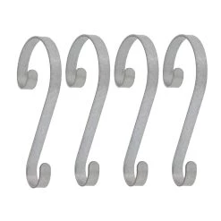 Promo 🎁 Haute Decor Stocking Scrolls® Galvanized Stocking Holders, 4ct. 😉