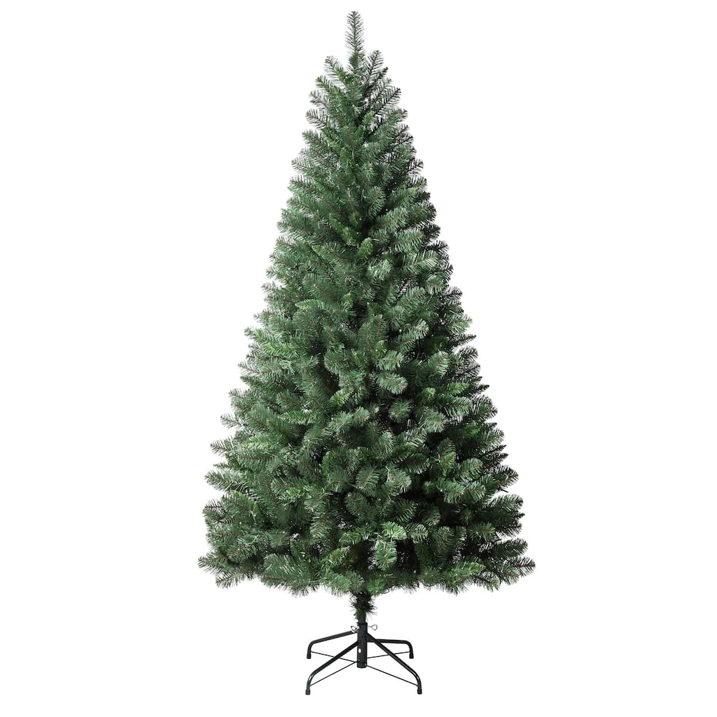 Wholesale ✨ Haute Decor 6.5ft. Pre-Lit Deerfield Spruce Artificial 🎅 Christmas Tree, Warm White LED Lights 👏 2 Wholesale ✨ Haute Decor 6.5ft. Pre-Lit Deerfield Spruce Artificial 🎅 Christmas Tree, Warm White LED Lights 👏 - Image 2